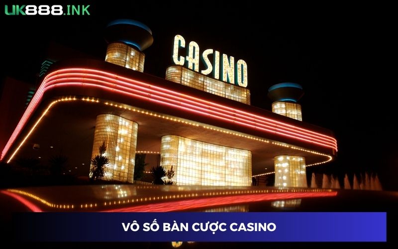 Bàn cược casino đa dạng với mức tiền vốn khác biệt Bàn cược casino đa dạng với mức tiền vốn khác biệt